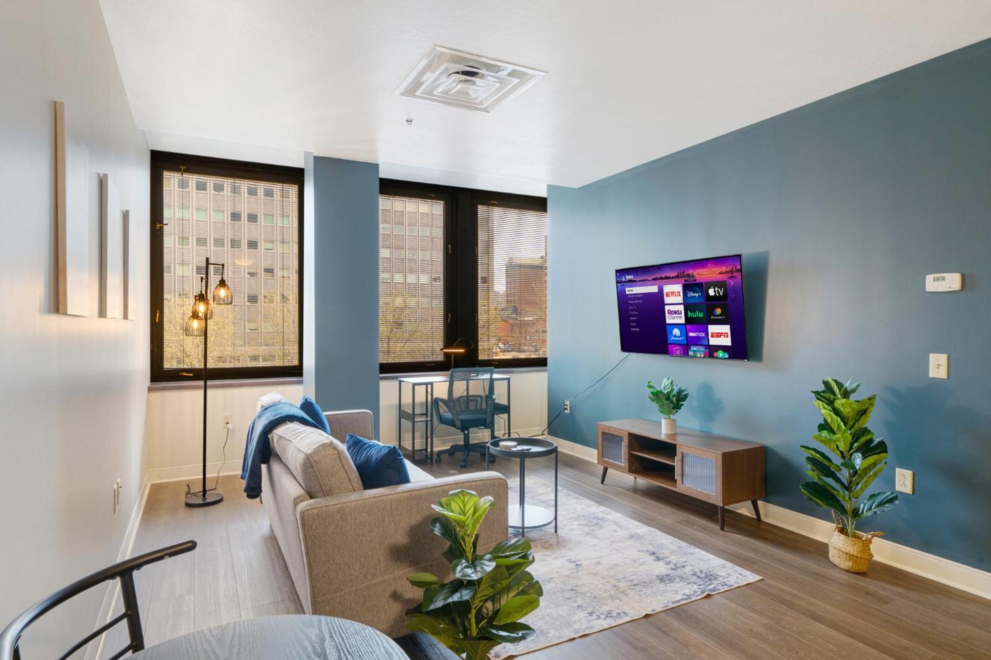 Appartamento Vibrant Luxury Prime Location 24-7 Onsite Parking Gym Lounge Pittsburgh Esterno foto